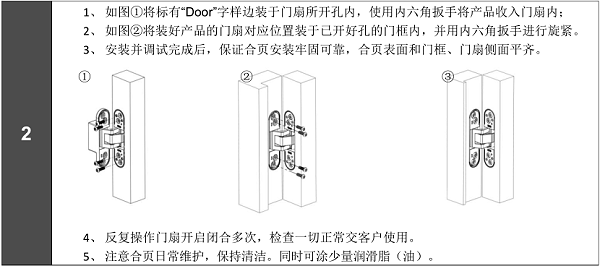 180度重型可调暗铰链尺寸图